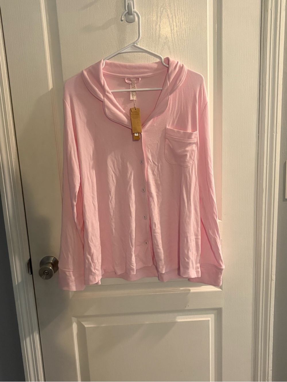 Skims Kim Kardashian Women’s Soft Lounge Rib Sleep Set Medium New with Tags